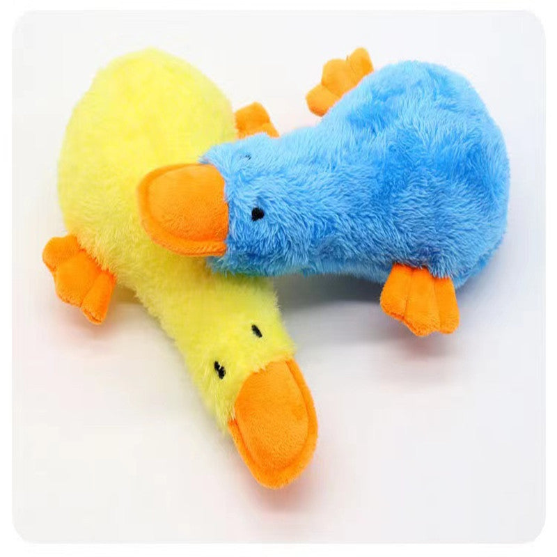 Dog Pet Sound Toy Plush Duck