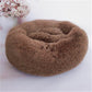 Round Long Hairy Autumn And Winter Nest Pad Cat Mattress