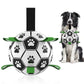 Interactive Dog Football Toy Soccer Ball Inflated Training Toy For Dogs Outdoor Border Collie Balls For Large Dogs Pet Supplies