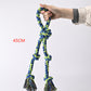 Heavy-Duty Rope Knot Dog Toys For Large Breeds Dental Health Chew And Interactive Tug Of War Play Pet Supplies